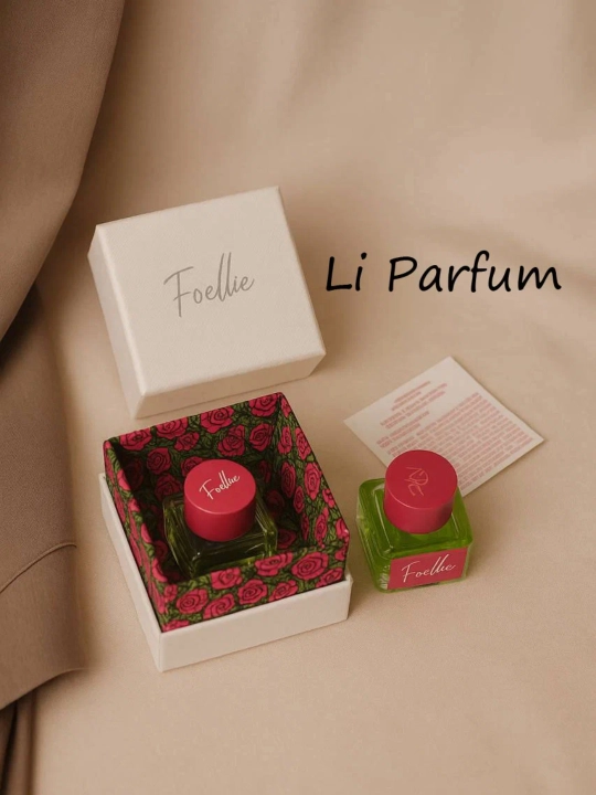 Foellie Inner Perfume Qizlar uchun tabiiy moyli hushbo'y suv Nozik hidli Ayollar uchun