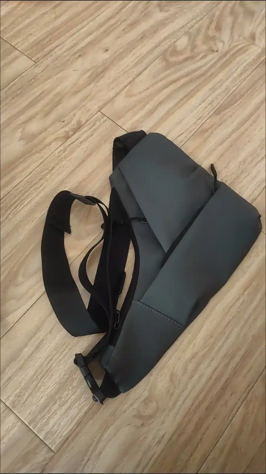 Мужская сумка через плечо sling bag водоотталкивающая повседневная