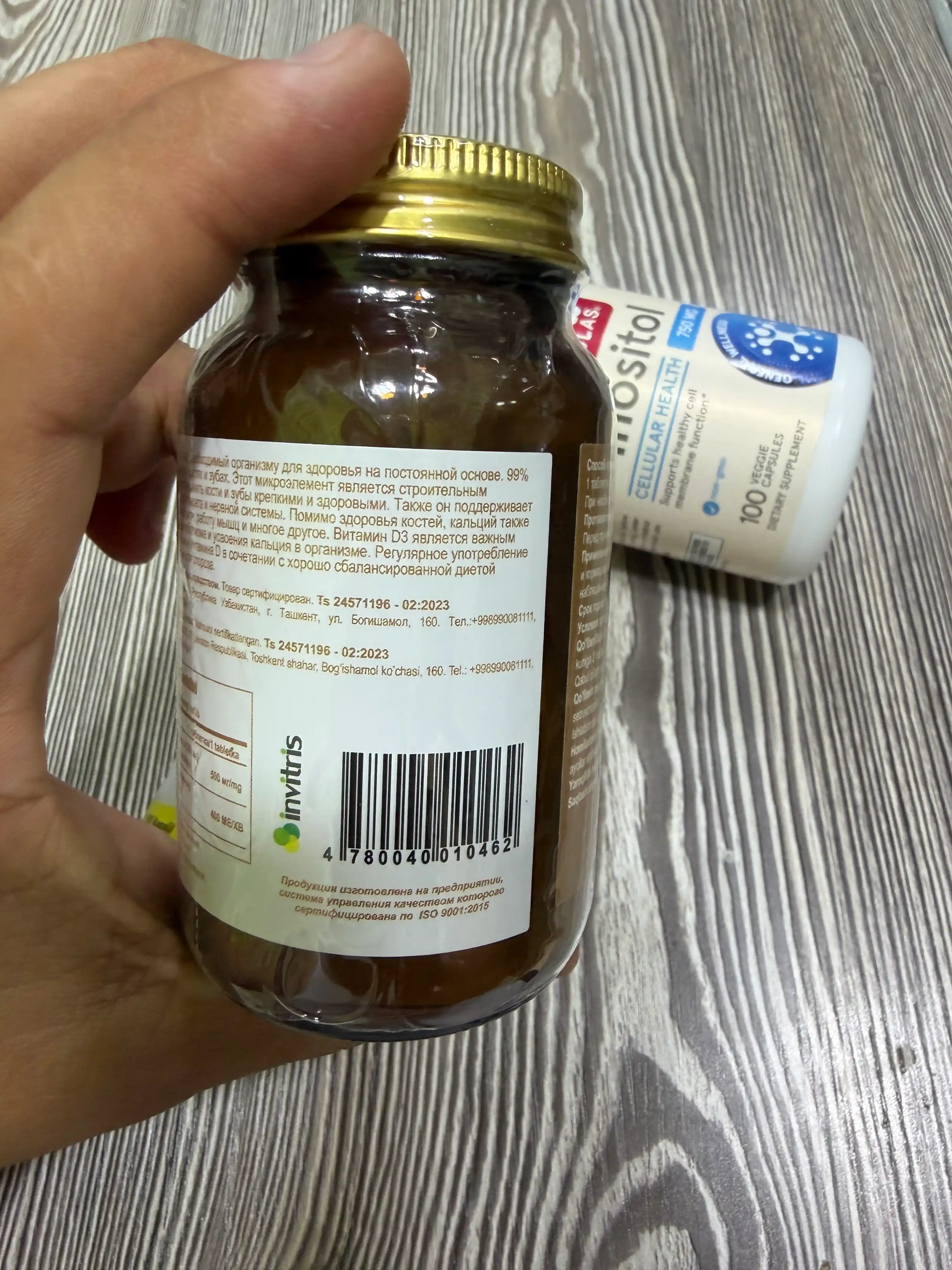 Kaltsiy D3 500 mg, suyak va tish salomatligi