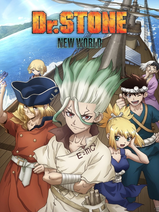 Laminatsiyalangan anime posterlari, A4 formatdagi Doktor Stoun plakatlari Dr. Stone - 