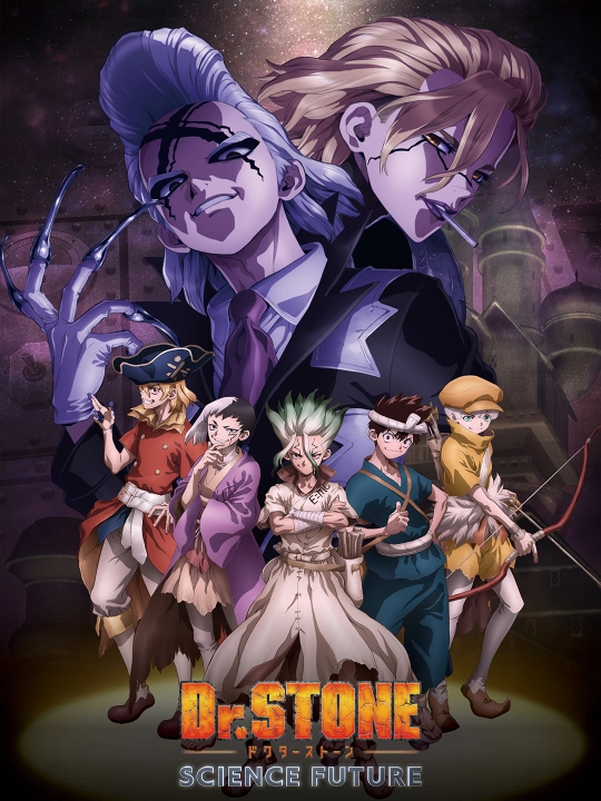Laminatsiyalangan anime posterlari, A4 formatdagi Doktor Stoun plakatlari Dr. Stone - 