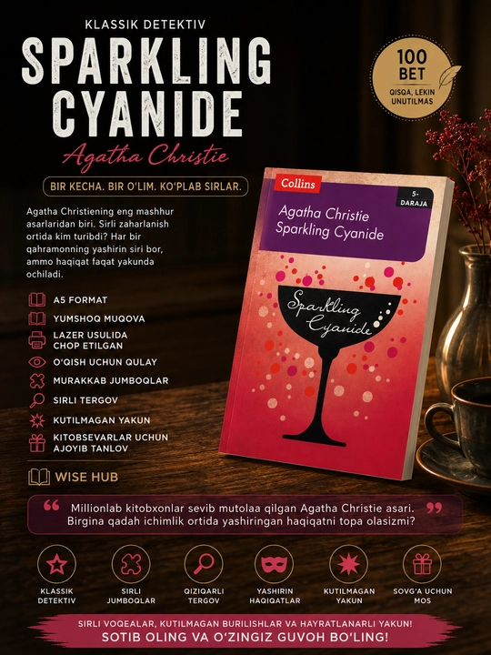 Sparkling Cyanide — Agatha Christie ingliz tilida - 