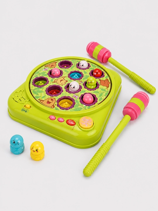 Интерактивная игра «Ударь крота» с музыкой и световыми эффектами