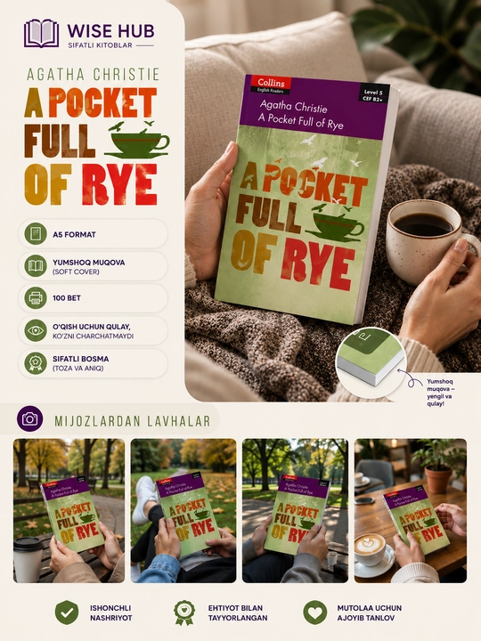 A POCKET FULL OF RYE  Agatha Christie ingliz tilida