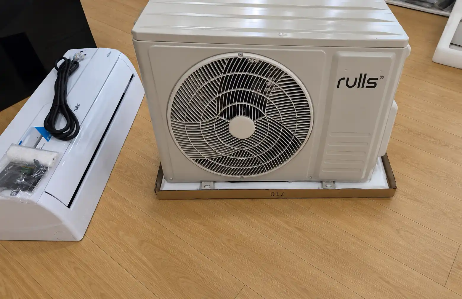 Rulls VELION SILVER 12 Full DC Inverter konditsioneri, TEN isitish tizimi bilan
