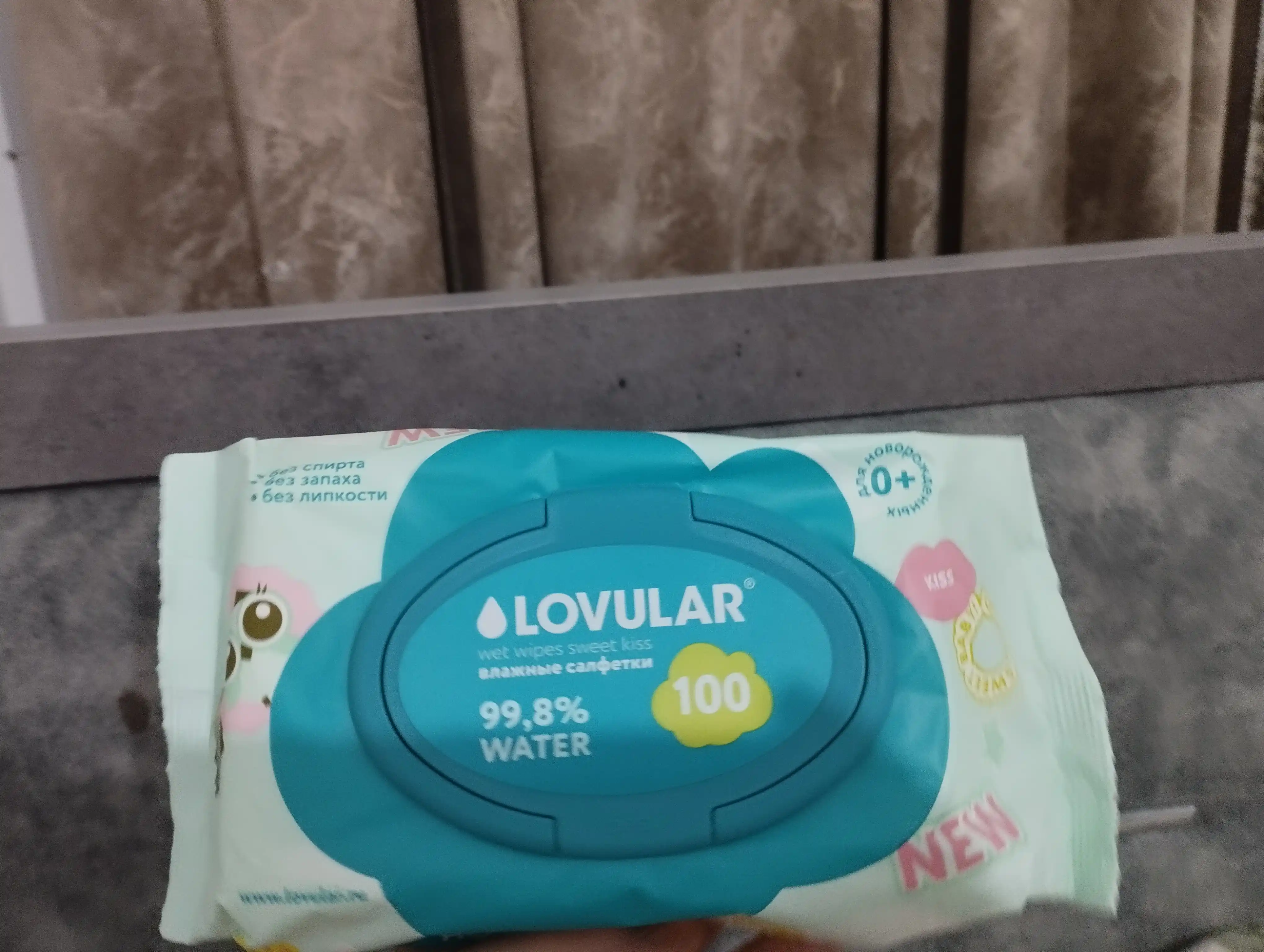 Влажные саефетки Lovular Sweet kiss, 100 шт