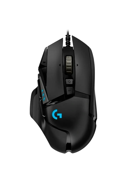 Logitech G502 HERO o‘yin sichqonchasi, 25K sensor, 11 ta dasturlanadigan tugma