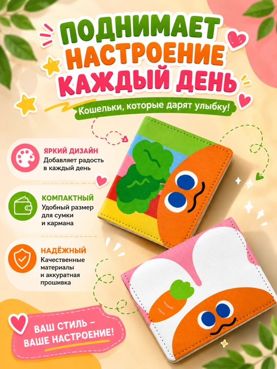 Mini hamyon kartalar uchun, ixcham hamyoncha, qizlar va ayollar uchun