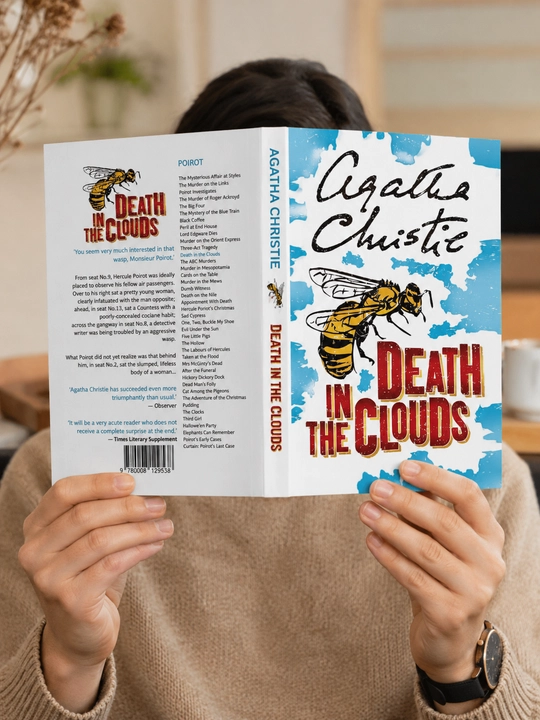 DEATH IN THE CLOUDS — Agatha Christie английский язык