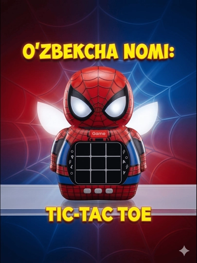 Fun Tic-Tac-Toe сенсорная логическая игрушка, игра на реакцию и память — ERKINVE-FUNTICTACTOE1
