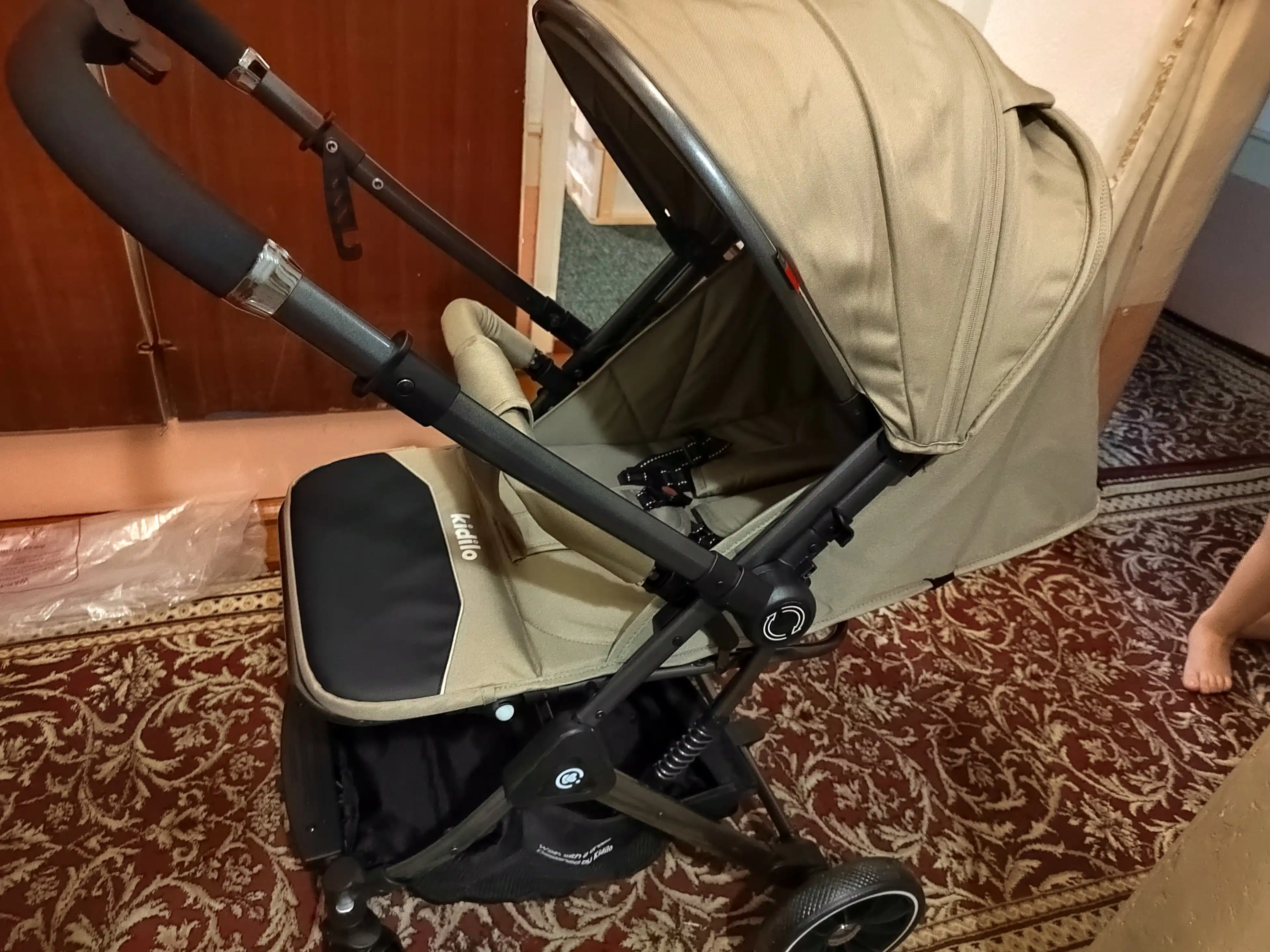 Коляска для детей Kidilo 535, прогулочная, легкая, складная, коляска-чемодан