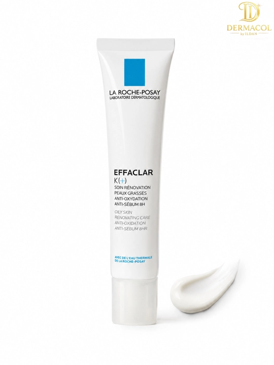 Yuzga tekis va yangi ko‘rinish beruvchi Effaclar K(+) La Roche krem 40 ml