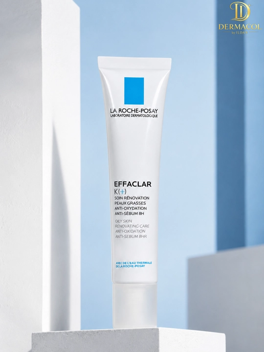 Yuzga tekis va yangi ko‘rinish beruvchi Effaclar K(+) La Roche krem 40 ml
