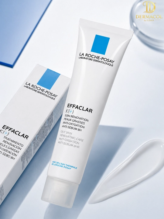 Yuzga tekis va yangi ko‘rinish beruvchi Effaclar K(+) La Roche krem 40 ml
