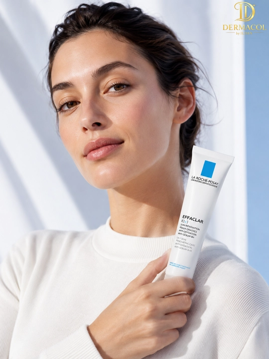 Yuzga tekis va yangi ko‘rinish beruvchi Effaclar K(+) La Roche krem 40 ml