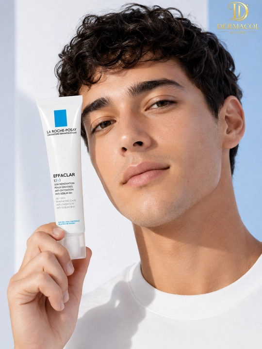 Yuzga tekis va yangi ko‘rinish beruvchi Effaclar K(+) La Roche krem 40 ml