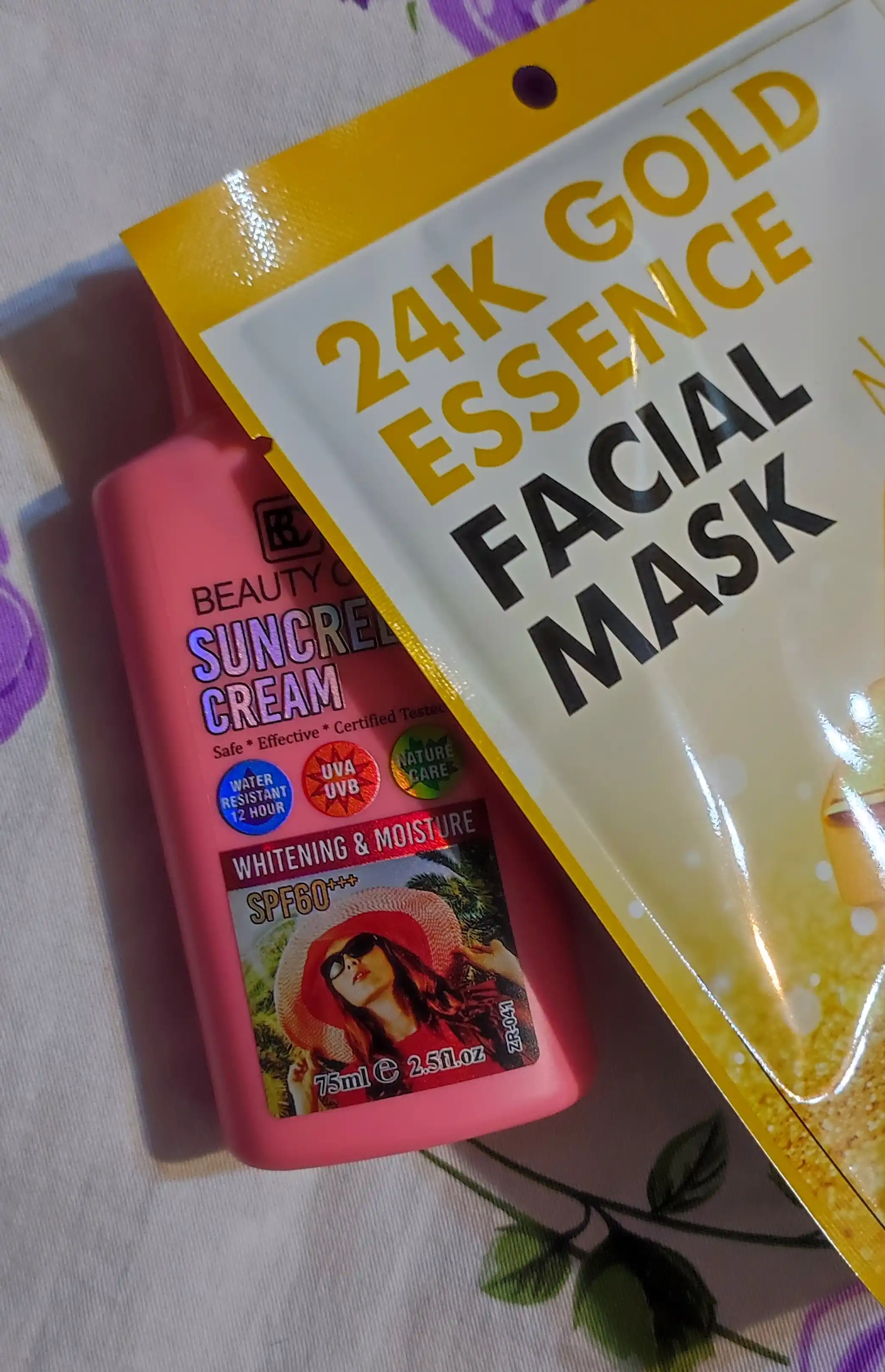 Солнцезащитный крем для лица Beauty City SPF60 отбеливающий