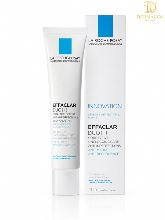 Крем для гладкого и чистого вида лица Effaclar Duo LaRoche с нежной текстурой 40 мл