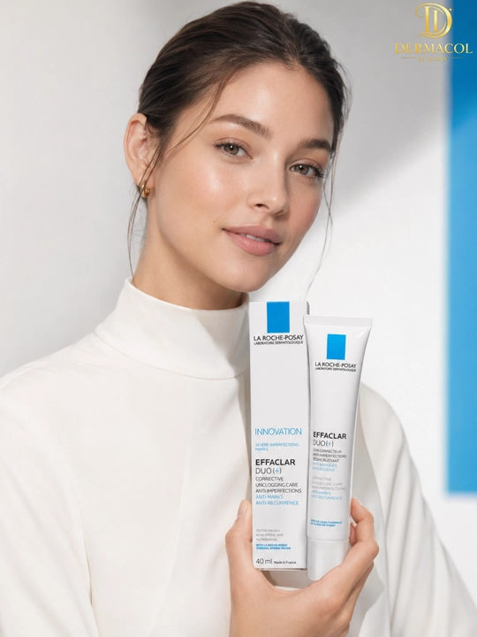Крем для гладкого и чистого вида лица Effaclar Duo LaRoche с нежной текстурой 40 мл