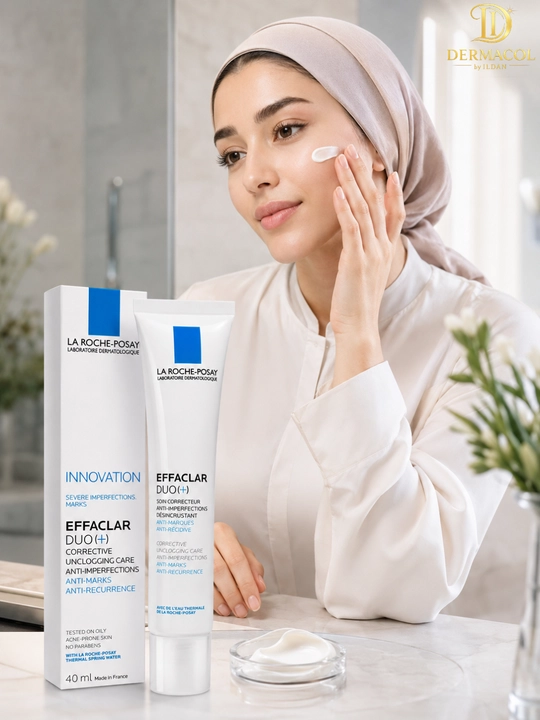 Крем для гладкого и чистого вида лица Effaclar Duo LaRoche с нежной текстурой 40 мл