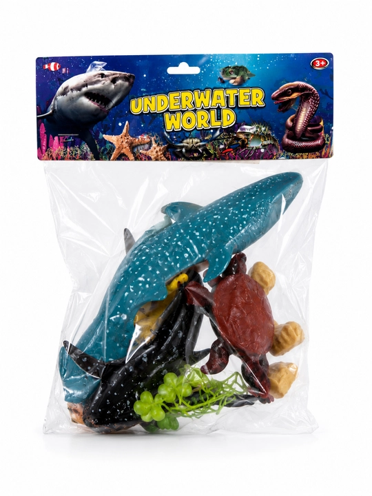 Набор игрушек "Морские животные" Underwater World, 6 фигур, 3+