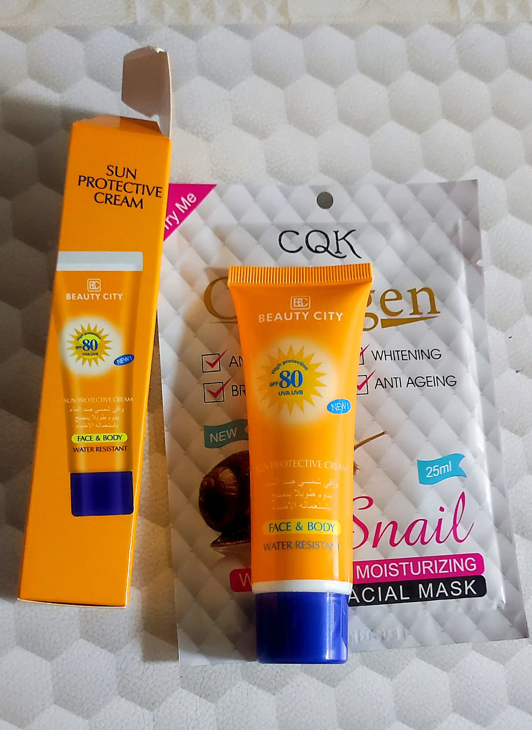Солнцезащитный крем для лица Beauty City SPF 80 , 60 мл