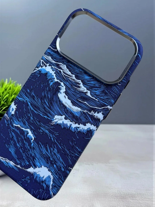IPhone uchun karbon dizaynli MagSafe himoya g‘ilofi 13 Pro – 18 Pro Max