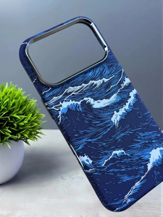 IPhone uchun karbon dizaynli MagSafe himoya g‘ilofi 13 Pro – 18 Pro Max