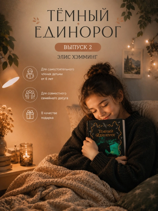 Книга Темный единорог Выпуск 2 Хэмминг Элис Эксмо художественная литература фэнтези 6+