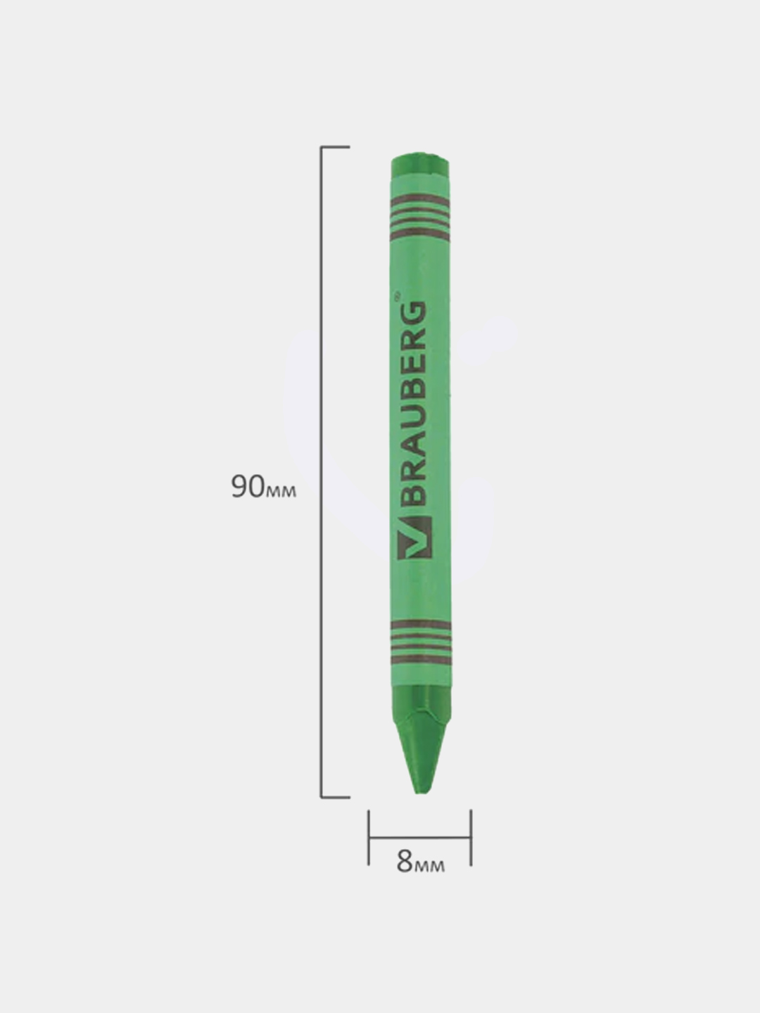 BRAUBERG mum qalamlari, 24 rang