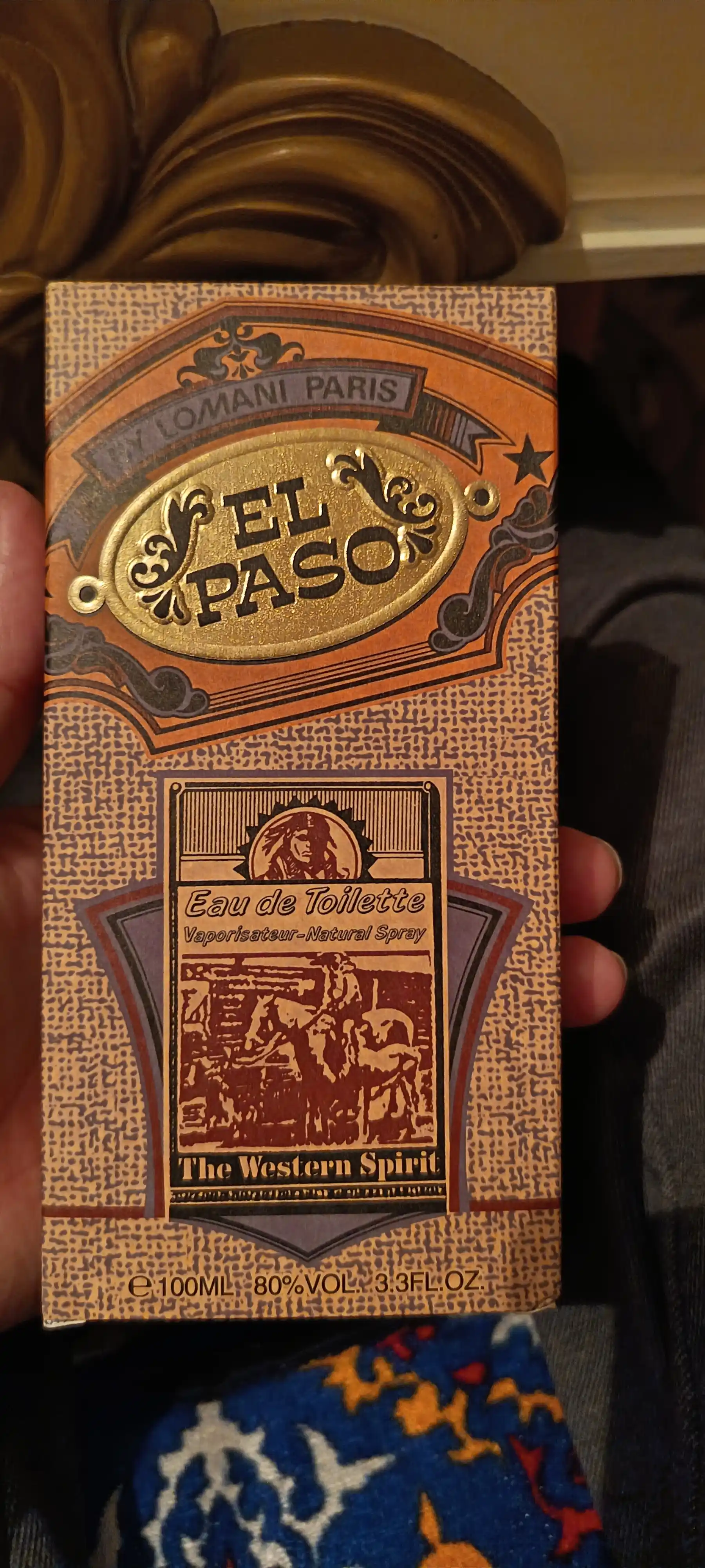Erkaklar uchun parfumlangan suv, EL PASO BY LOMANI 100ML