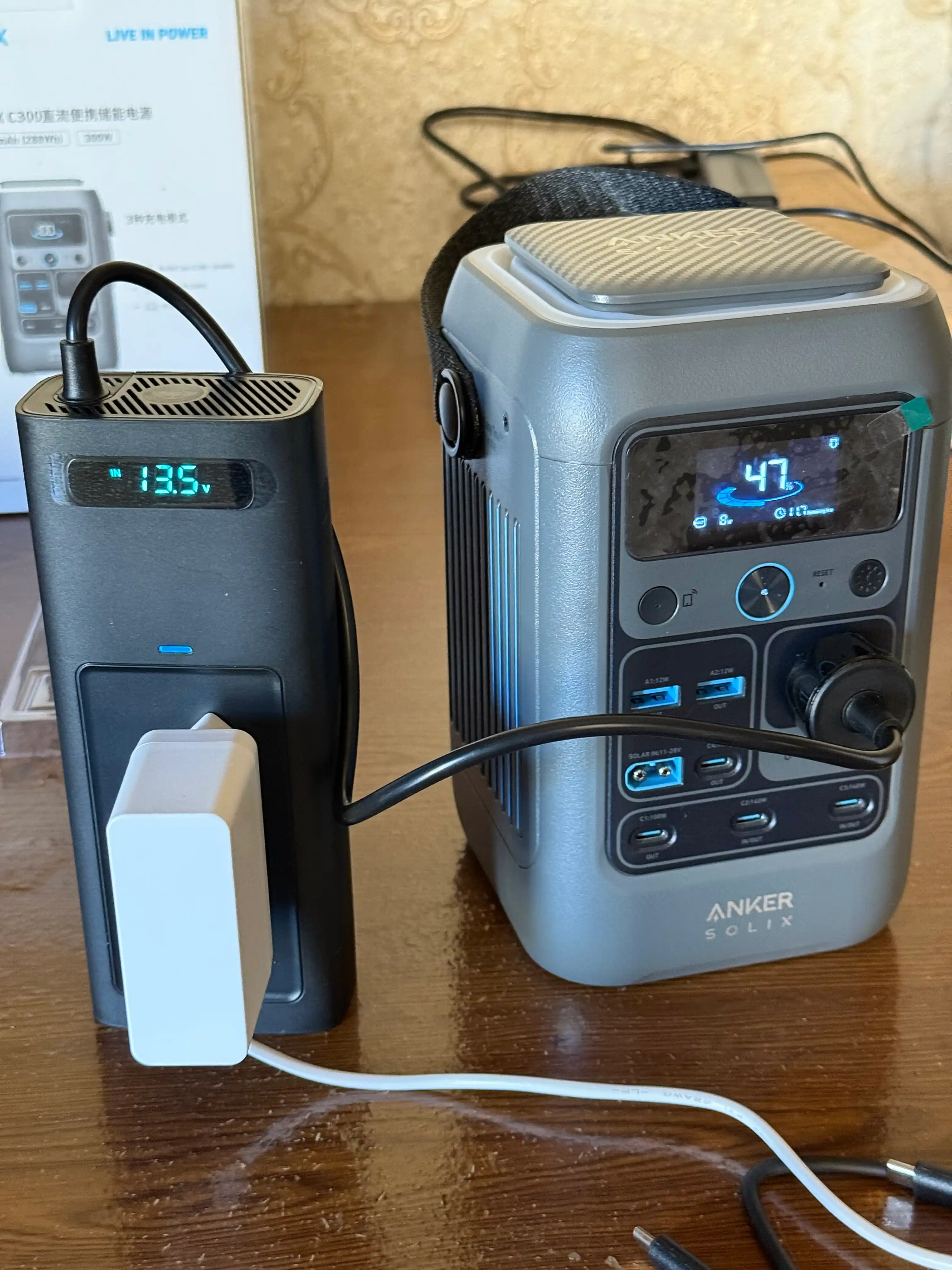 Инвертор автомобильный Baseus 150 Вт, 12В – 220В, LCD, 2 розетки AC, 1 USB, 2 Type-C
