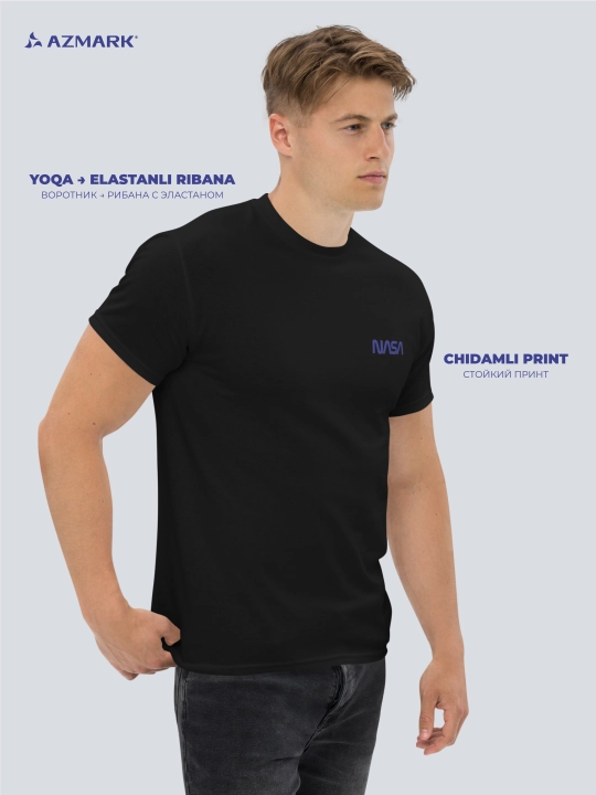 Футболка с принтом Azmark Cosmos Collections, унисекс