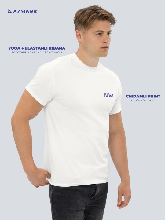 Футболка с принтом Azmark Cosmos Collections, унисекс