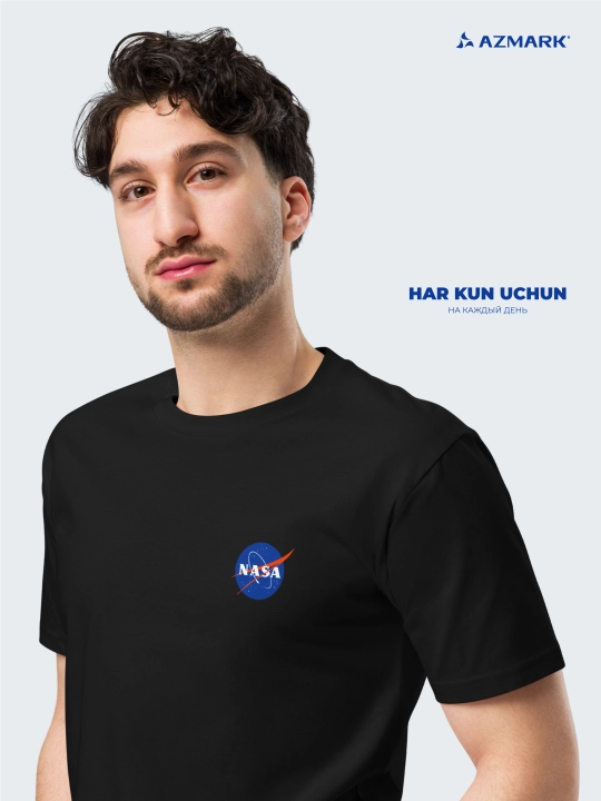 Футболка с принтом Azmark Cosmos Collections, унисекс