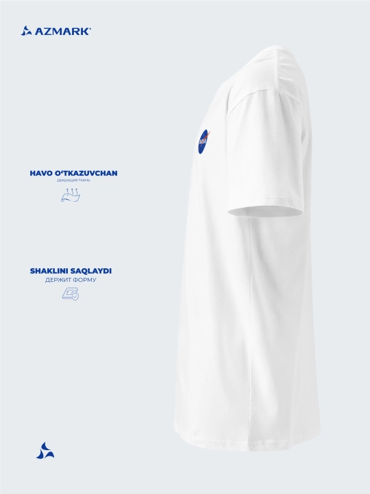 Футболка с принтом Azmark Cosmos Collections, унисекс