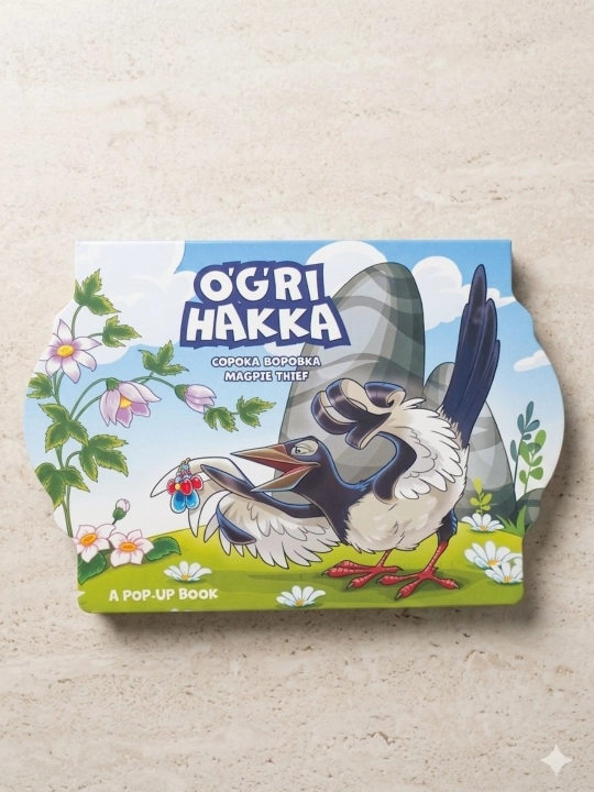 3D Pop-Up Книга «Волшебные Сказки» — чтение на 3 языках - 