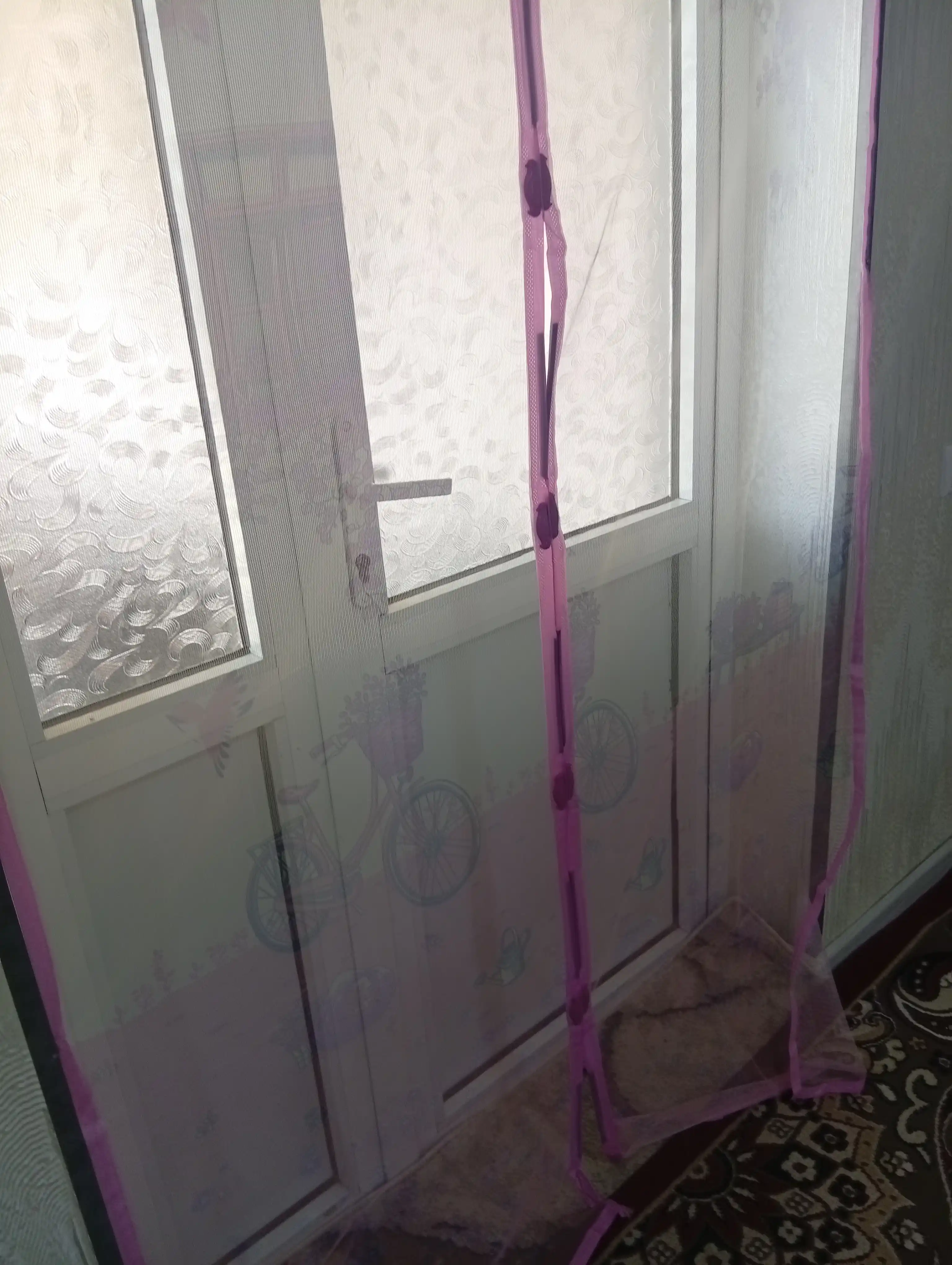 Chang va hasharotlardan himoya qiluvchi magnitli eshik chivin to‘ri, 90x210,100x210,120x210