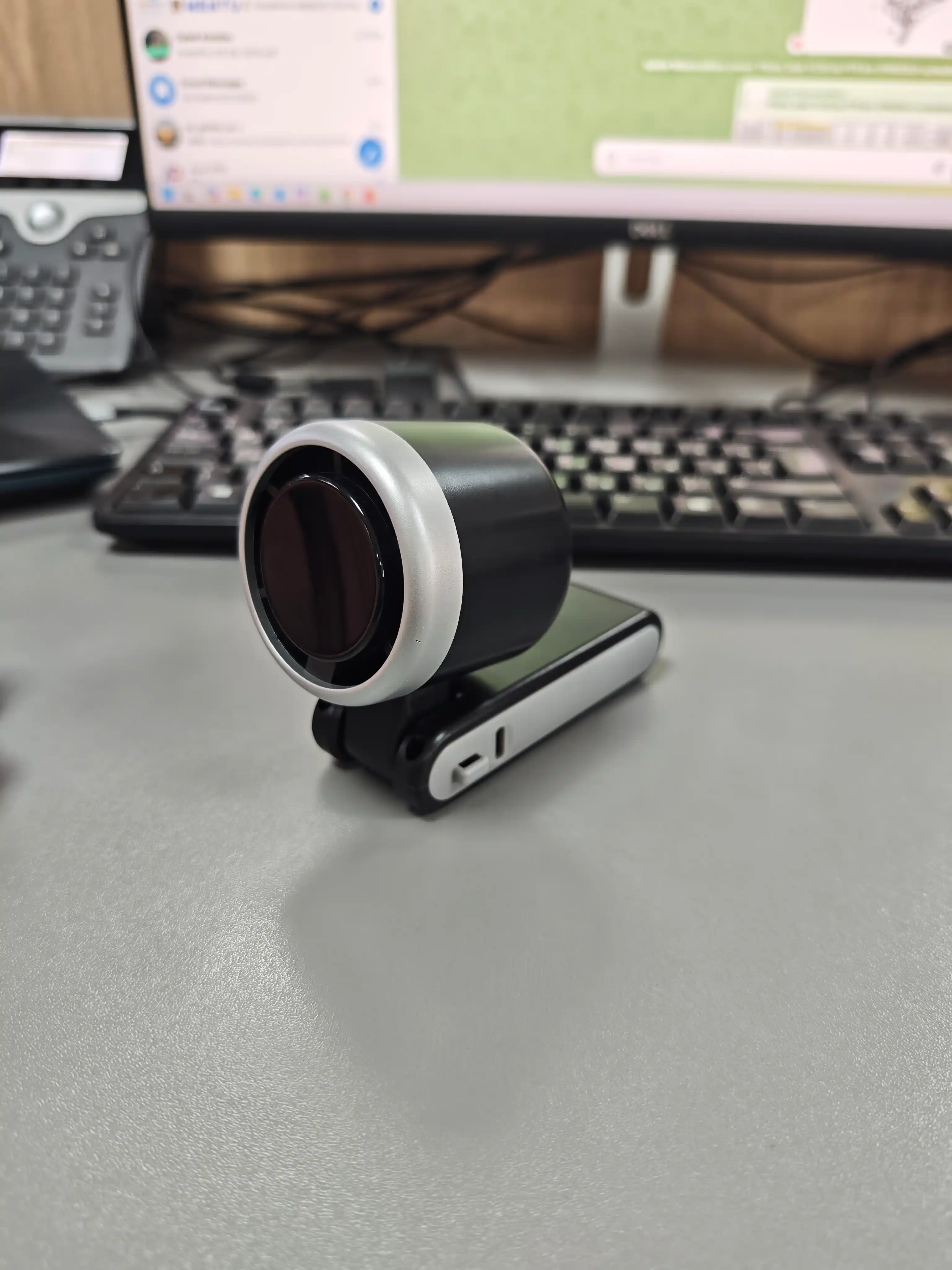Mini ventilyator N607: 5 tezlik, cho'tkasiz motor, ryukzak uchun taqiladigan
