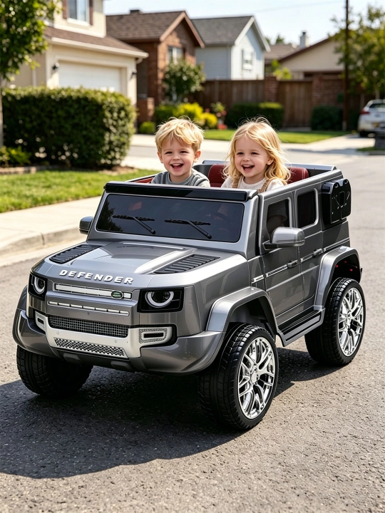 Детский электромобиль UTV 12V, пульт 2.4GHz, LED, до 35 кг, 2–13 лет, музыка USB AUX