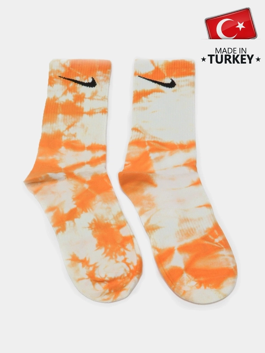 Turkiyaning sifatli rangli Nike paypoqlari, baland bo‘yli, unisekss