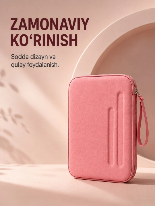 10 dyumli planshet va aksessuarlar uchun mustahkam himoya sumkasi - 