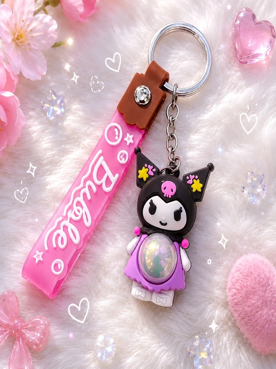 Bubble Kawaii kalit ilgichi – kalit, sumka va ryukzak uchun yoqimli dekorativ brelok