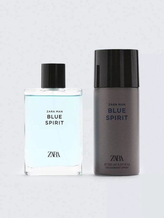 Духи мужские Zara Blue Spirit, 90 + 150 мл дезодорант - 