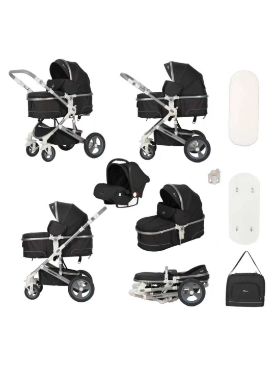 Коляска детская Teknum 531HX+C 3 в 1 с автолюлькой, сумкой и аксессуарами