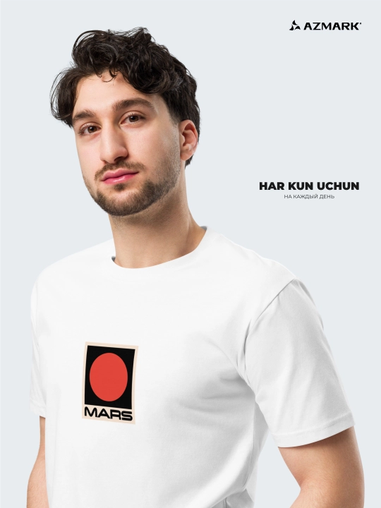 Футболка с принтом Azmark Cosmos Collections, унисекс