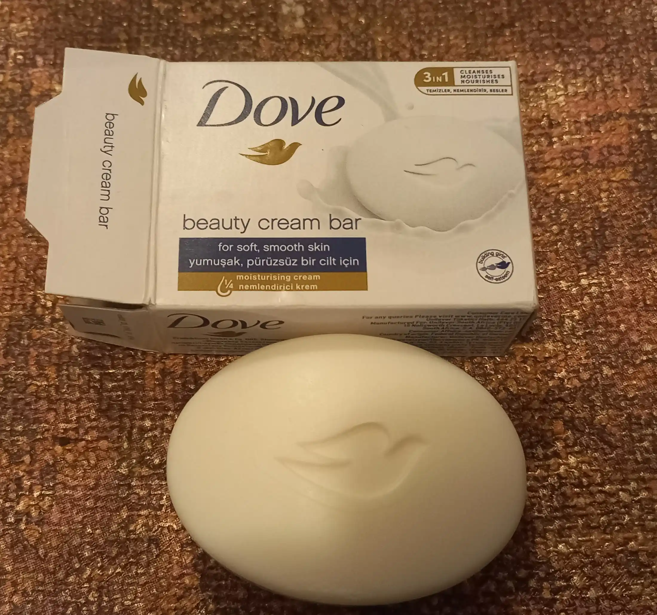 Dove krem-sovun 5 turda, 90 gr