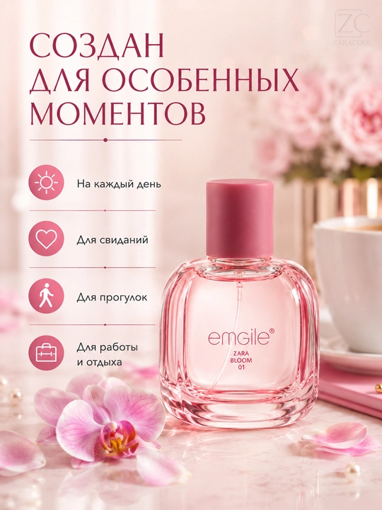 Женский парфюм для повседневного использования и особых случаев