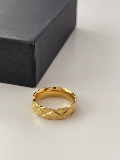 Для женщин и девушек, изящное кольцо в стиле "Cartier" — BEBI-KARTIE-ЧЕРН-19