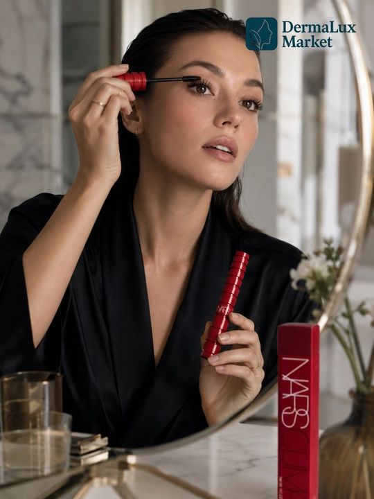 Тушь для ресниц, удлинением и стойким черным, водостойкий эффектом, NARS Climax black Mascara